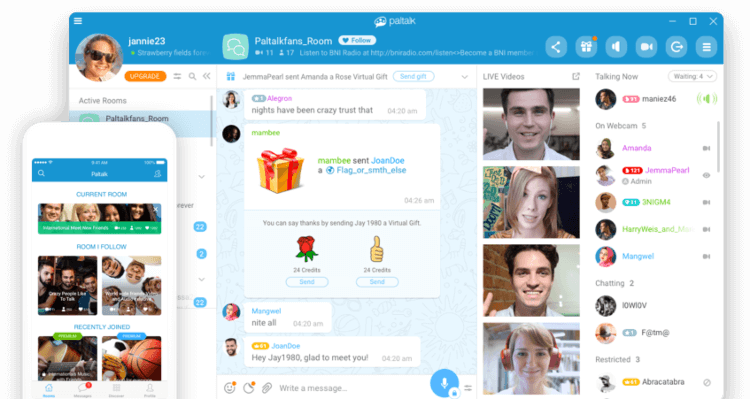 تحميل برنامج الدردشة بالتوك 2022 Paltalk Messenger للكمبيوتر